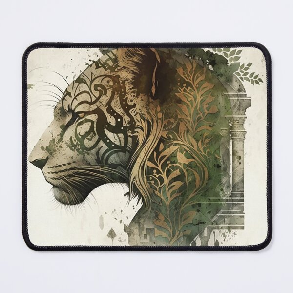 Item preview, Temporal Roar: Tiger Spirit Amongst Ruins and Relics designed and sold by PaintbrushPlace.