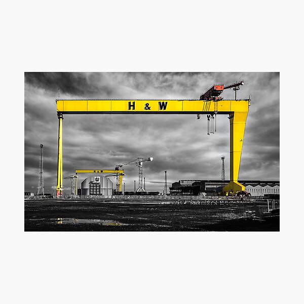 Belfast Shipyard 3 Photographic Print