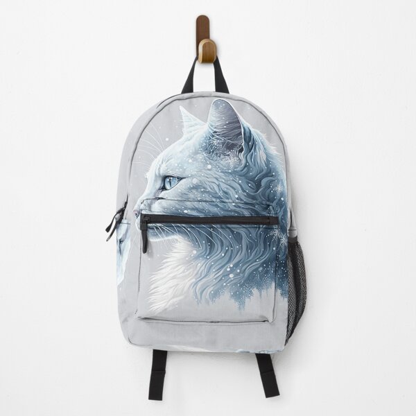 Item preview, Frost Feline: Winter's Majesty in a Cat's Silhouette designed and sold by PaintbrushPlace.