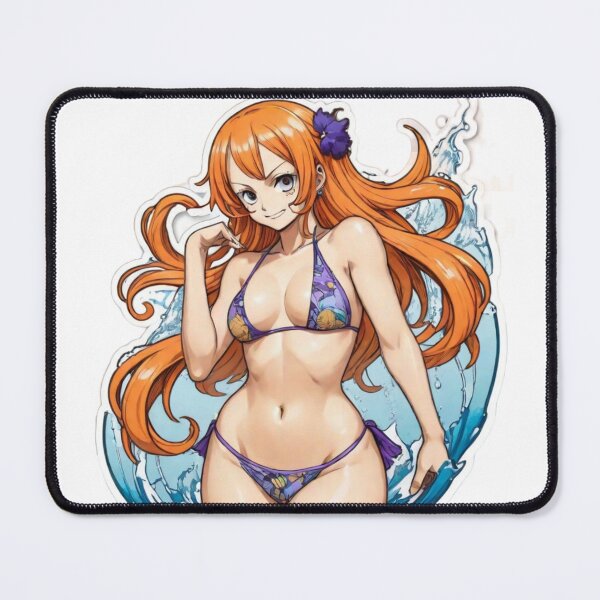 Item preview, Nami Purple Bikini Sticker designed and sold by BlueJacketSword.