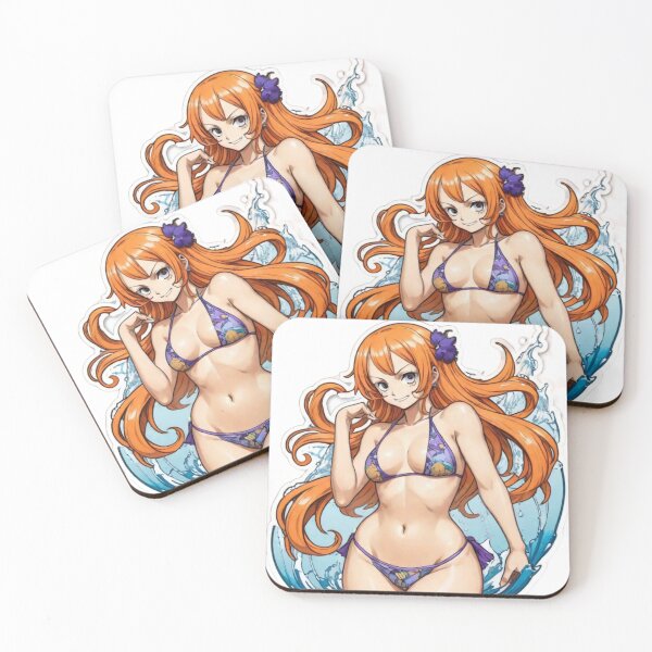Item preview, Nami Purple Bikini Sticker designed and sold by BlueJacketSword.