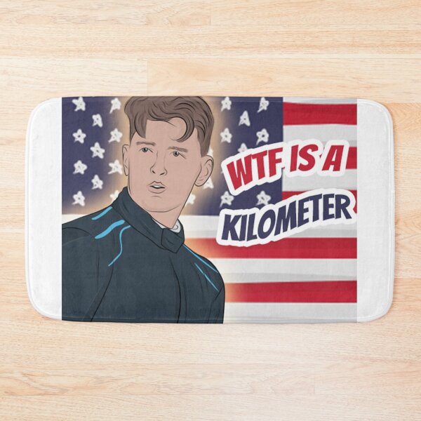 Item preview, WTF IS A KILOMETER? (Logan Sargeant) designed and sold by kelusport.