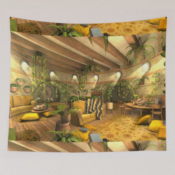 Item preview, Badger Room Tapestry designed and sold by jakersvelmax.
