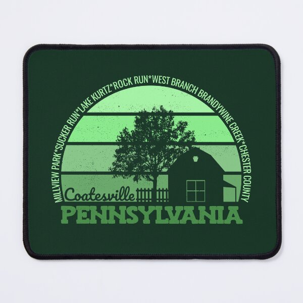 Item preview, Coatesville Pennsylvania Sunset Retro Vintage Local Pride Logo designed and sold by CRHPOD20.