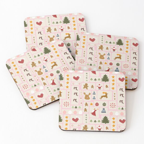 Item preview, Christmas Festive Tile Pattern designed and sold by JanetMGraham.