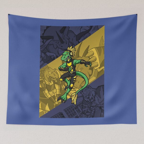 Item preview, Scales Saurian Superhero Book 1 - Dino Wars designed and sold by cockroachman.