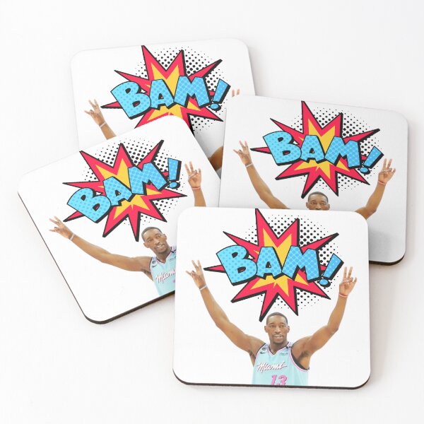 Item preview, Bam Adebayo Miami Heat designed and sold by Teehawk.