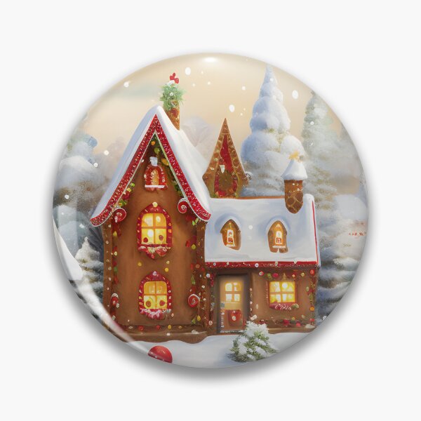 Item preview, Gingerbread Dreams, Style: watercolor print, Festive scene, Memorable sweetness. designed and sold by MeawExoplanet.