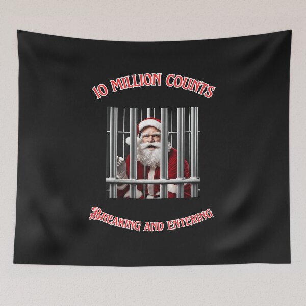 Item preview, Santa Claus breaking and entering  designed and sold by SeeingBeyond.