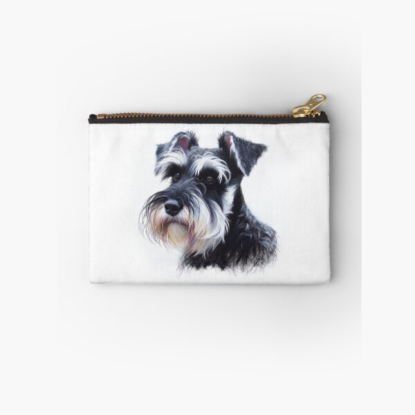 Item preview, Schnauzer Pastel Portrait designed and sold by Kim Arnott.