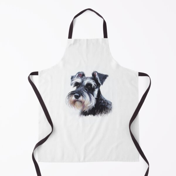 Item preview, Schnauzer Pastel Portrait designed and sold by Kim Arnott.