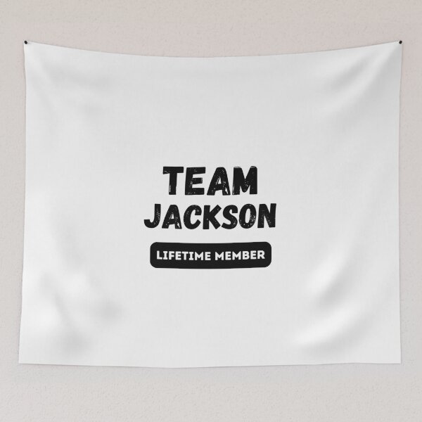 Item preview, Team JACKSON Lifetime member family gift designed and sold by IssaraStudio.