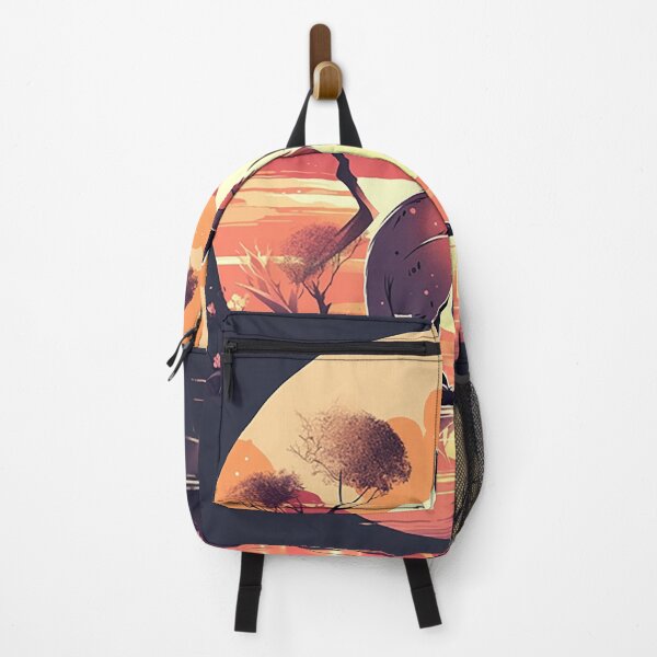 Item preview, Outback Embrace: Kangaroo Silhouette & Australian Sunset designed and sold by PaintbrushPlace.