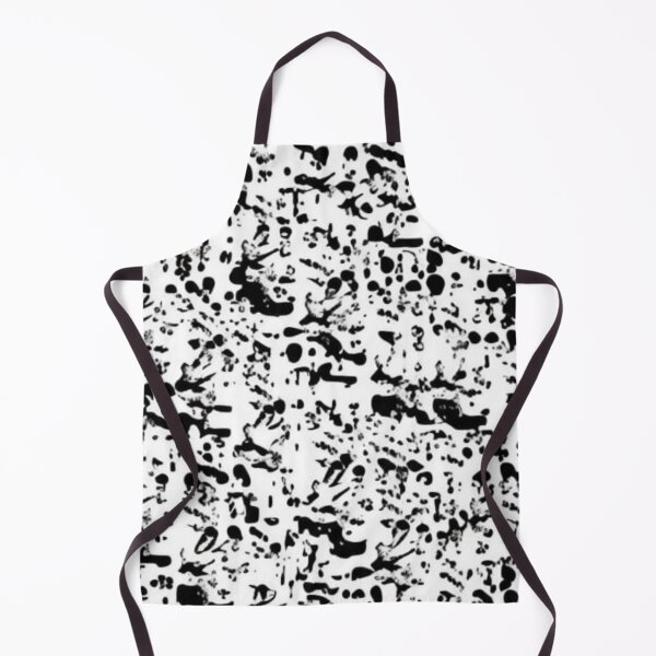 Item preview, Abstract Black and White Paint Splatter designed and sold by calibrit.