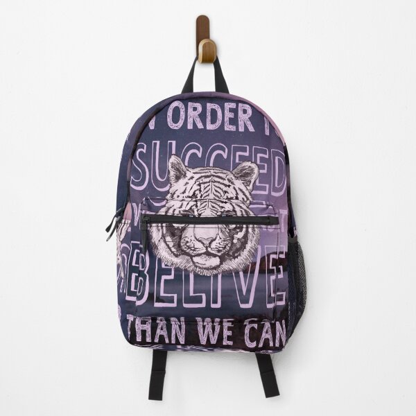 Item preview, IN ORDER TO SUCCEED, WE MUST FIRST BELIVE THAN WE CAN designed and sold by zzzozzo.