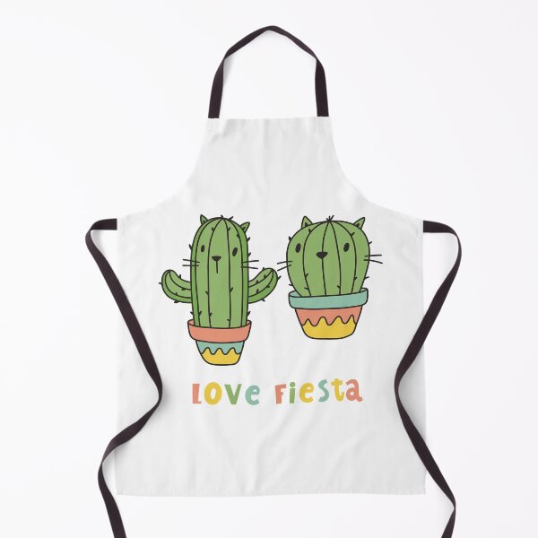 Item preview, Love fiesta Two Cactus Cat Faces - Cute Funny Kawaii Cactus designed and sold by Pritam chamiyal.