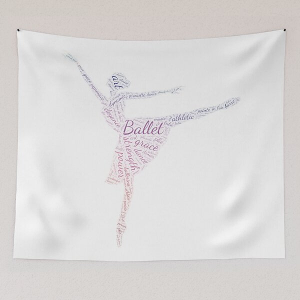 Item preview, Ballet for Lighter Backgrounds designed and sold by WordsYouLove.