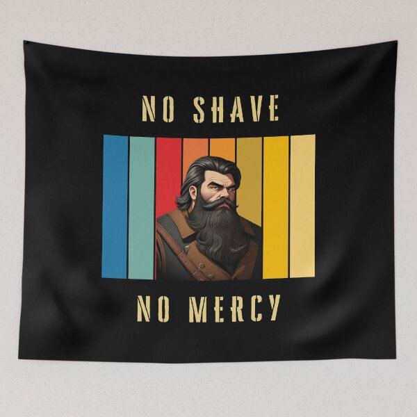 Item preview, No shave no mercy designed and sold by UniqueArtGifts.