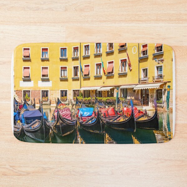 Item preview, Gondolas at Rest in Venice designed and sold by Roselyn Shoko.