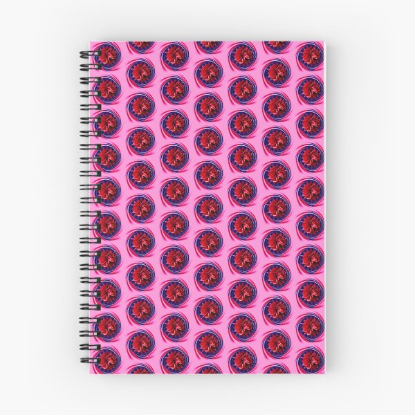 Item preview, Red Rose flower with navy pink trim by Iritof designed and sold by iritof.