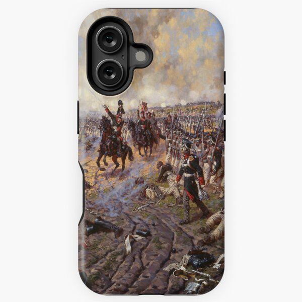 Vista previa del artículo con la obra «1812 - Guerras Napoleónicas - El Príncipe Bagration lidera a sus hombres hacia adelante», diseñado y vendido por TheHappyK.