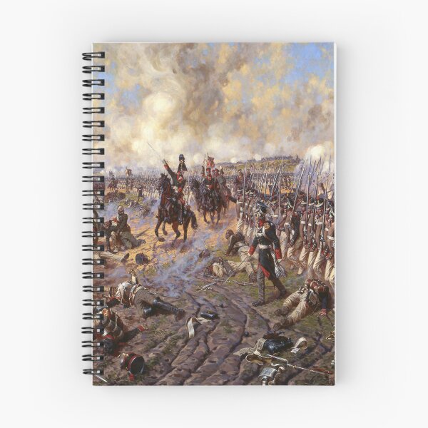 Item preview, 1812 - Napoleonic Wars - Prince Bagration leads his men forward designed and sold by TheHappyK.
