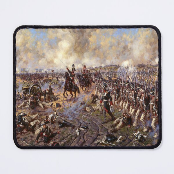 Item preview, 1812 - Napoleonic Wars - Prince Bagration leads his men forward designed and sold by TheHappyK.