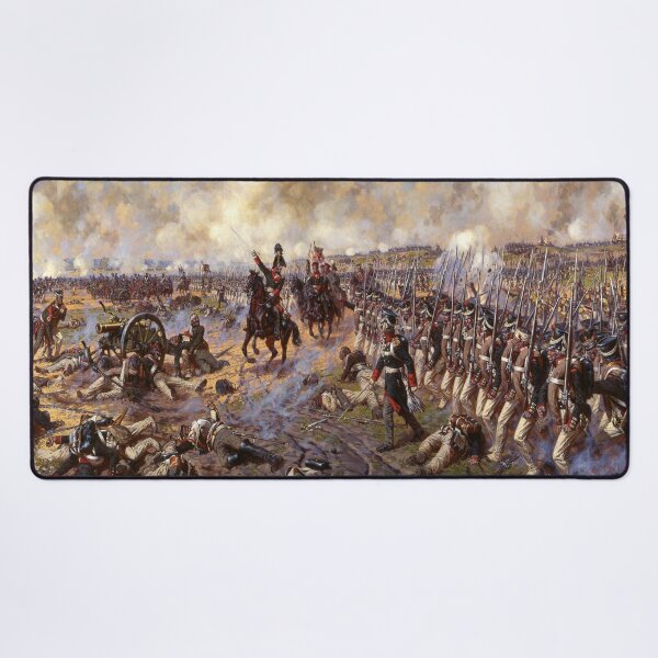 Item preview, 1812 - Napoleonic Wars - Prince Bagration leads his men forward designed and sold by TheHappyK.