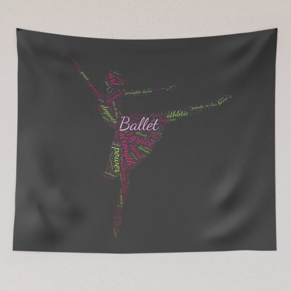 Item preview, Ballet for Darker Backgrounds designed and sold by WordsYouLove.