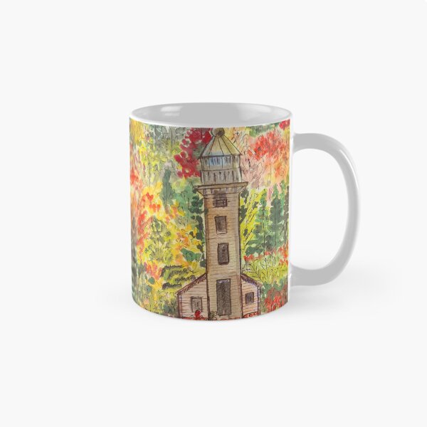 Item preview, Grand Island east Channel lighthouse,  lake superior, USA  designed and sold by Kiruthikaarts.
