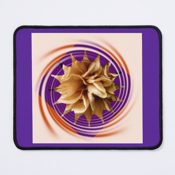 Item preview, Gold Rose with Purple swirls by Iritof designed and sold by iritof.