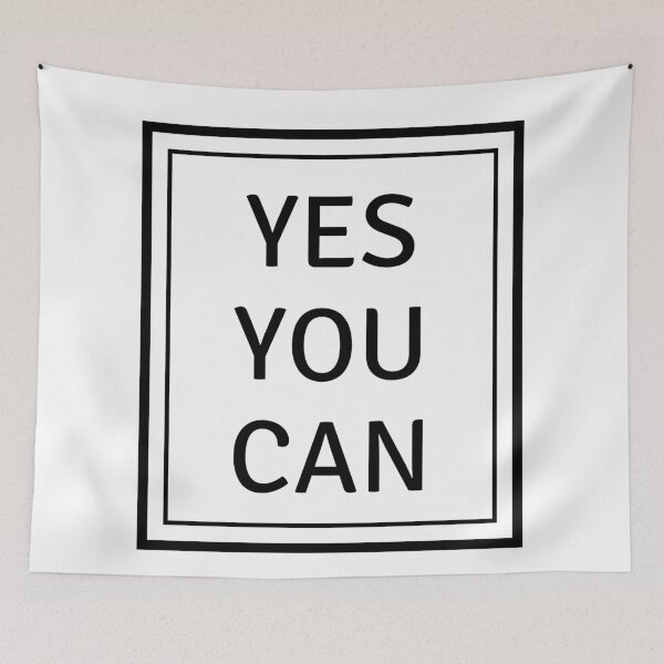 Item preview, YES YOU CAN designed and sold by Inspirationmotivation.