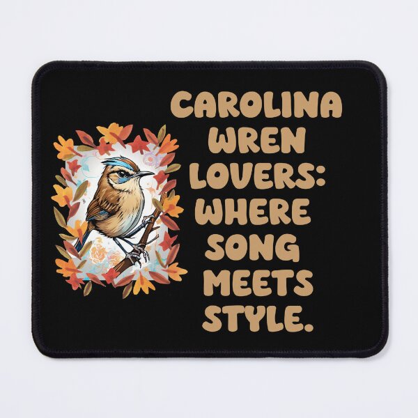 Item preview, Carolina wren lovers: Where song meets style. designed and sold by Mechanical-Artt.