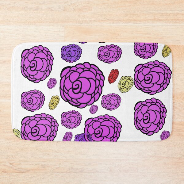 Item preview, Hand Drawn Purple, Yellow, and Orange Roses designed and sold by Victoria Rose.