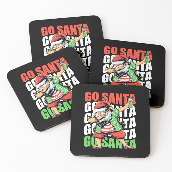 Item preview, Go Santa - Dabbing Christmas Beach Santa Claus designed and sold by Meliafroggy.