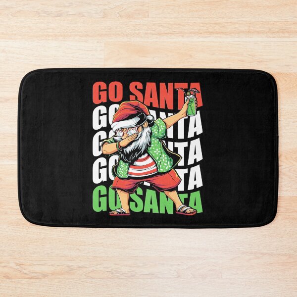 Item preview, Go Santa - Dabbing Christmas Beach Santa Claus designed and sold by Meliafroggy.