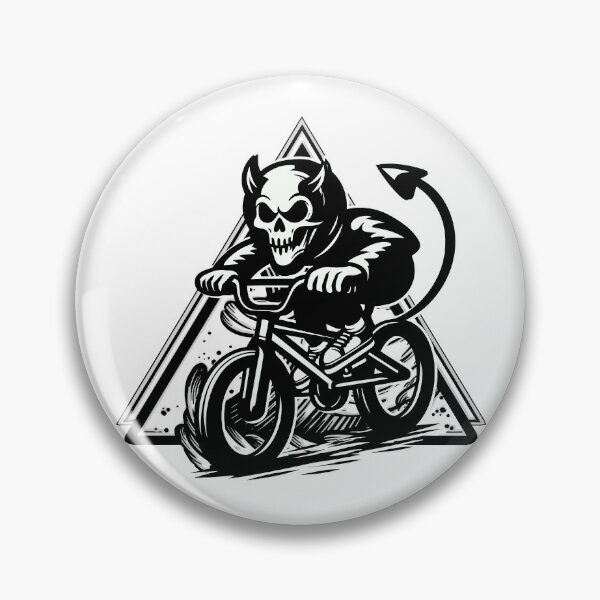 Item preview, Human Skeleton Riding  Bicycle  designed and sold by akaajoficial.