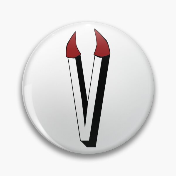 Item preview, Belle DeVelle Logo "V Horns" designed and sold by BelleDeVelleCo.