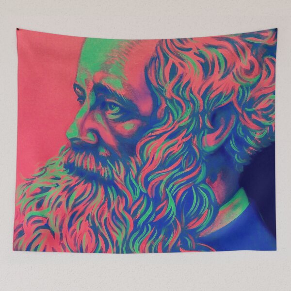 Item preview, James Clerk Maxwell designed and sold by curvedcanvas.