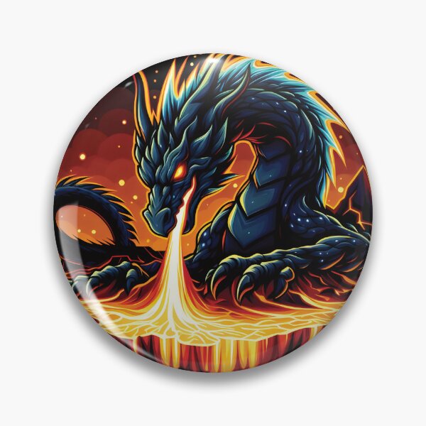 Item preview, mythology, fire-breathing dragon designed and sold by sendalunar.