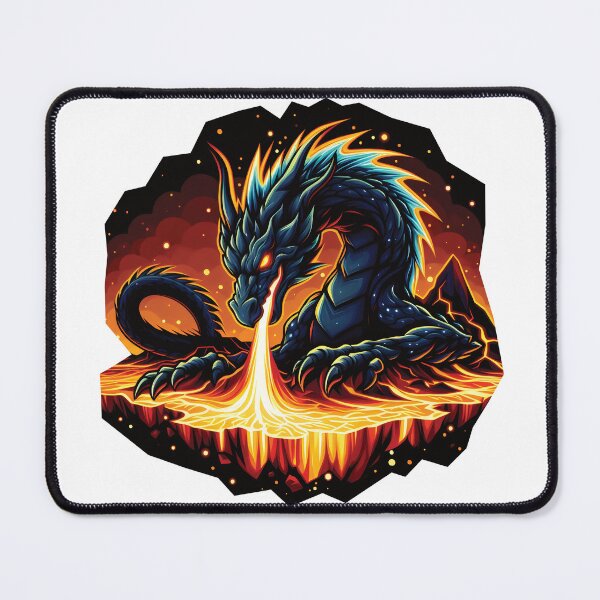 Item preview, mythology, fire-breathing dragon designed and sold by sendalunar.