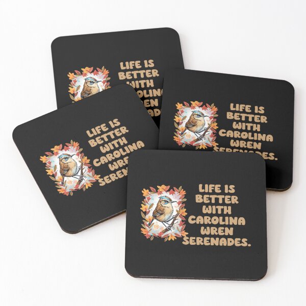 Item preview, Life is better with Carolina wren serenades. designed and sold by Mechanical-Artt.