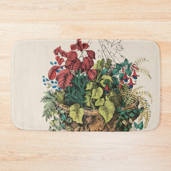 Item preview, Rustic Basket Antique Botanical Illustration designed and sold by Antiquated Art.