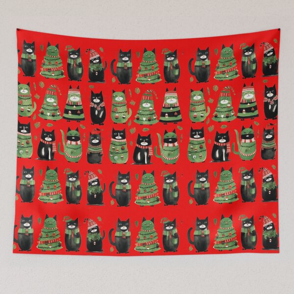 Item preview, Christmas Cat Parade  designed and sold by Richie-Jeep.