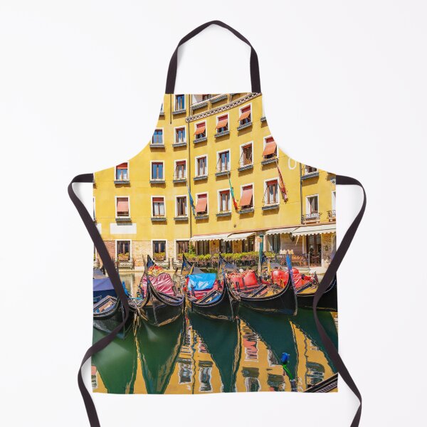 Item preview, Gondolas at Rest in Venice designed and sold by Roselyn Shoko.