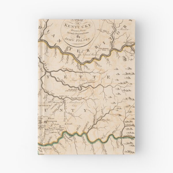 Item preview, Map of Kentucky (1793) designed and sold by allhistory.