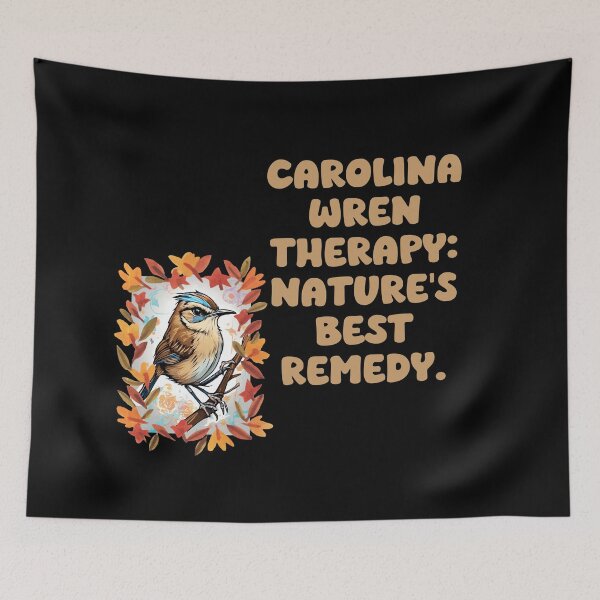 Item preview, Carolina wren therapy: Nature's best remedy. designed and sold by Mechanical-Artt.