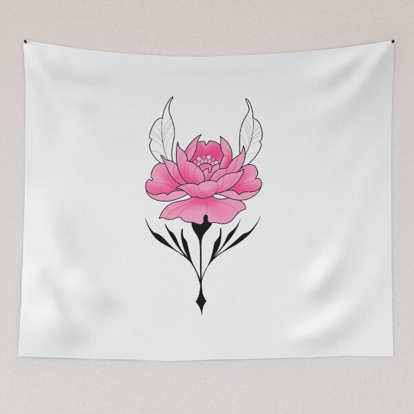 Item preview, Pink flora designed and sold by UnholyRadioHost.