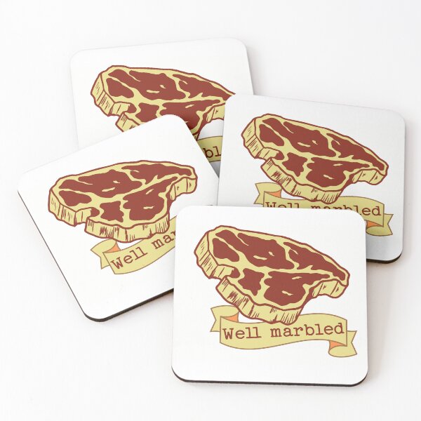 Item preview, Well marbled Cooking Personality Trait Funny designed and sold by Gemini-PNW.