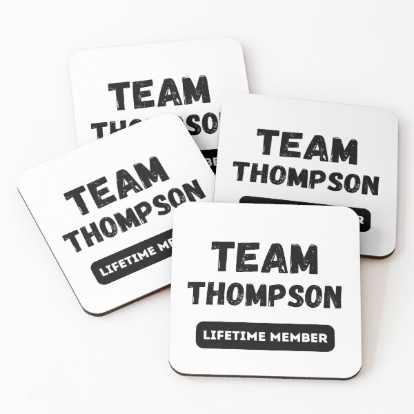 Item preview, Team THOMPSON Lifetime member family gift designed and sold by IssaraStudio.